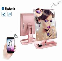 Image result for Vanity Mirror with Lights Bluetooth