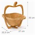 Image result for Apple Shaped Basket