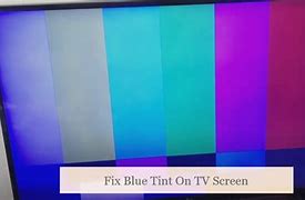 Image result for LED TV Screen Is Blue Color