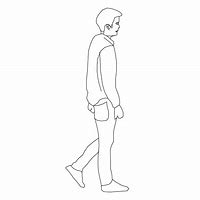 Image result for Person Standing Top View Drawing