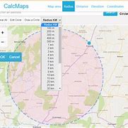 Image result for How Big Is a 500 Meter Radius On Land