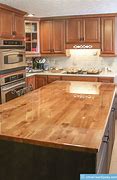 Image result for Epoxy On Butcher Block Countertops