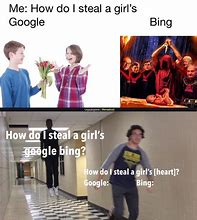 Image result for Bing Google Results Meme