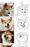 Image result for How to Draw a Doge