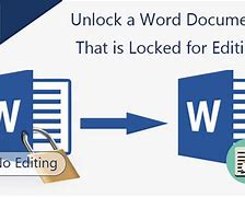 Image result for How to Unlock Word Documents for Editing