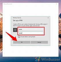 Image result for Win 10-Pin Number Forgot