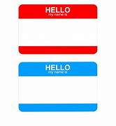 Image result for Hello My Name Is Badge Template