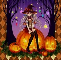 Image result for Cute Halloween Anime