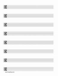 Image result for Blank Alto Clef Staff Paper