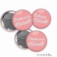 Image result for Badge Mariage