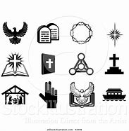 Image result for Christian Symbols Clip Art Black and White