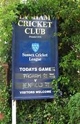 Image result for Cricket Club Sign