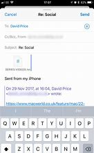 Image result for Reply to Email On iPhone
