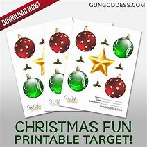 Image result for Christmas Shooting Targets