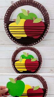 Image result for Fall Apple Basket Door Craft