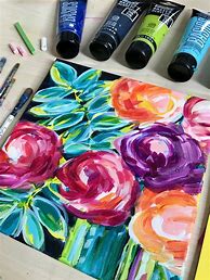 Image result for Acrylic Painting Ideas
