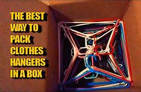 Image result for Best Way to Pack Hangers