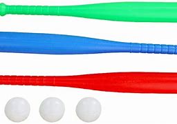 Image result for Plastic Bat and Ball