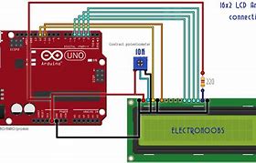 Image result for 2X16 LCD Wiring-Diagram