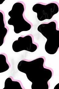 Image result for Pink and Purple Cow Print
