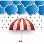 Image result for Blue Rain with Umbrella Clip Art