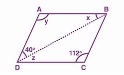 Image result for Consecutive Angles Parallelogram