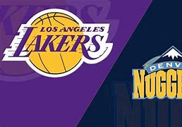 Image result for Lakers Vs. Nuggets Logo