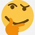 Image result for Thinking Face Meme