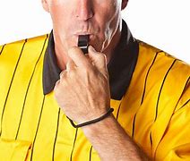 Image result for Referee Blowing Whistle