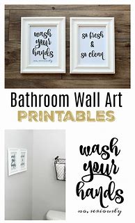 Image result for Free Cute Bathroom Printables