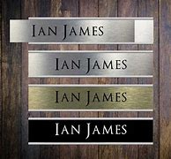 Image result for Business Name Plates for Doors