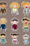 Image result for Family Stickers Round