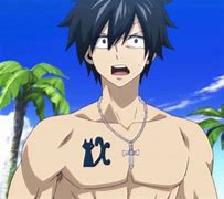Image result for Fairy Tail Gray Shocked