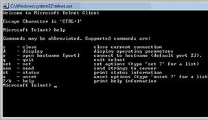 Image result for Telnet Command Windows