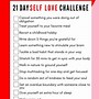 Image result for Seven Days Self-Love Challenge for Kids