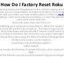 Image result for Reset Roku TV