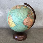Image result for Vintage World Globe