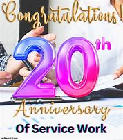 Image result for What to Say 20 Year Work Anniversary