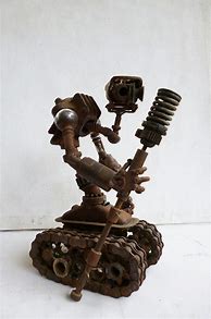 Image result for Welded Junk Metal Robot