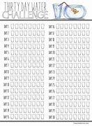 Image result for 30-Day Challenges Chart Blank