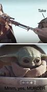 Image result for Baby Yoda Super Bowl Meme
