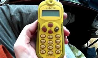 Image result for Alcatel Yellow Phone