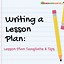 Image result for Sheet to Proper Write a Lesson Plan