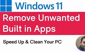 Image result for How to Uninstall Unwanted Apps