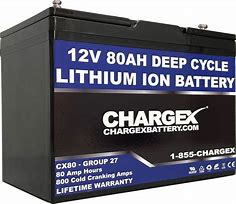 Image result for 12V 80Ah Battery