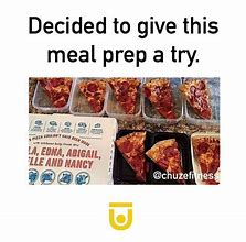 Image result for Pizza Meal Prep Meme