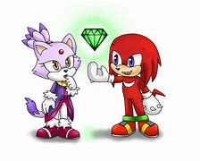 Image result for Knuckles and Blaze Fusion