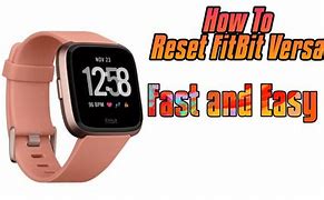 Image result for How to Reset Fitbit Versa 4