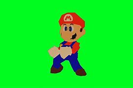 Image result for Mario Green screen