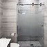 Image result for Glass Shower Panels Frameless Privacy